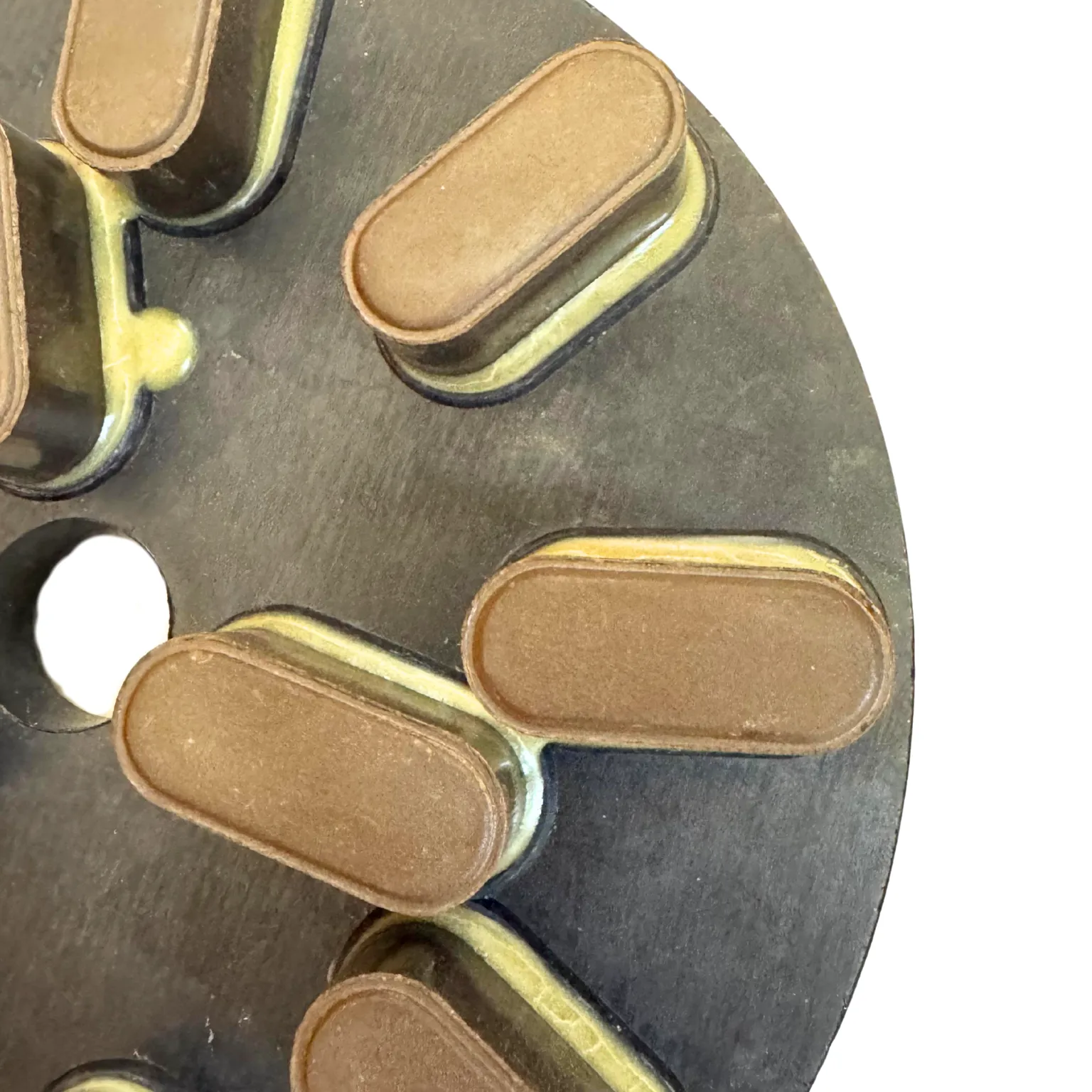 Rezin-bond dijamantski brusni segment 800# – disk za poliranje granita, mermera i betona