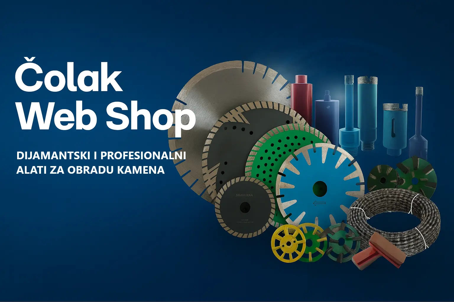 Dijamantske ploče i alati za kamenorezce