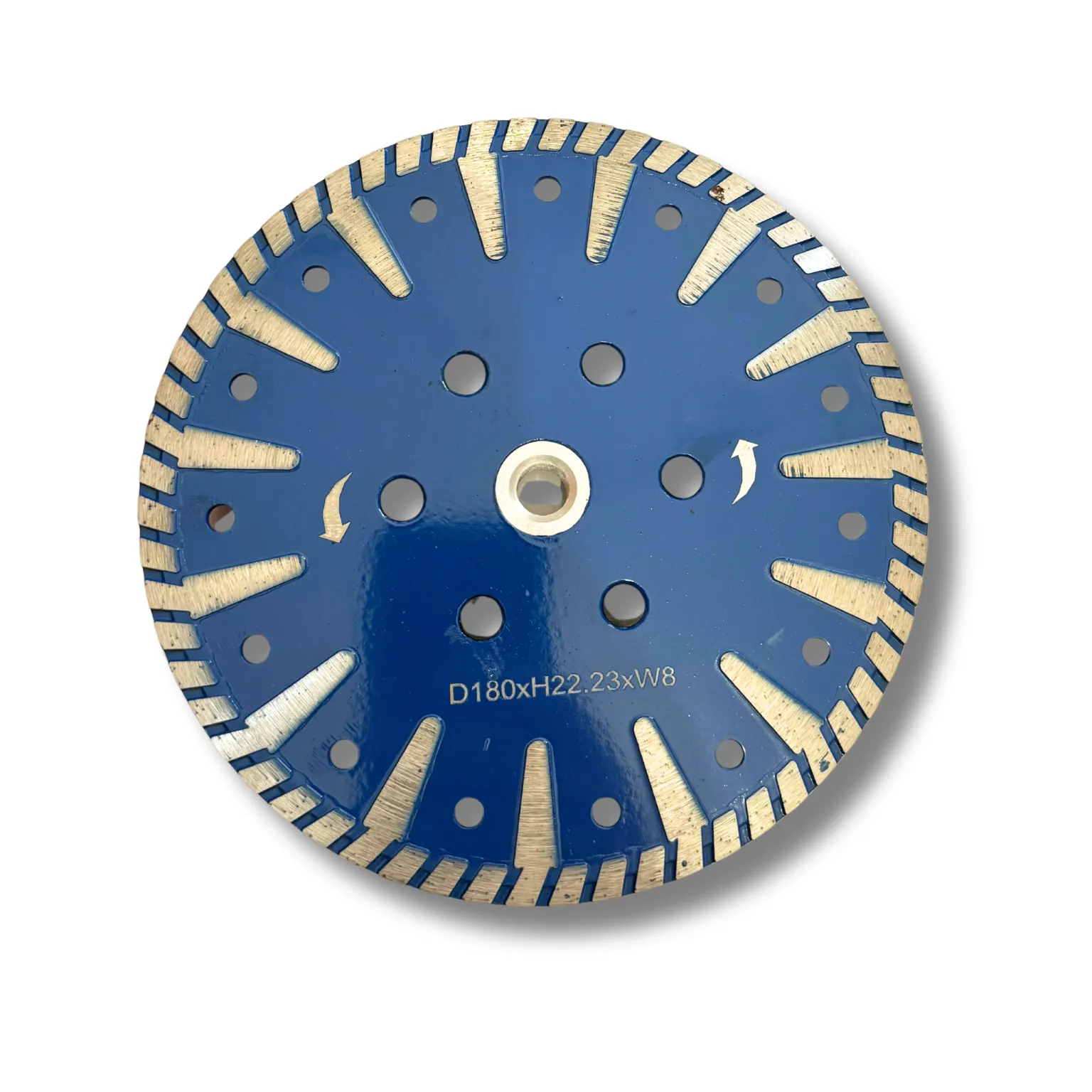 Dijamantska testera D180 mm za kamen, granit i beton – Turbo disk