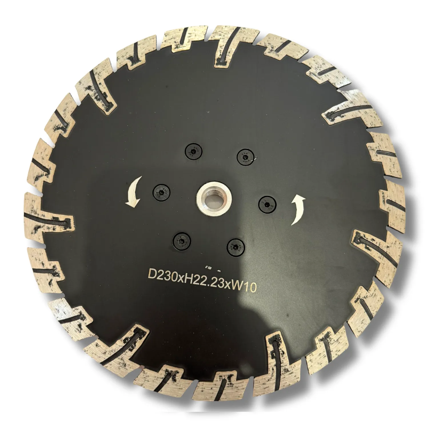 Dijamantska segmentna testera 230 mm za granit, beton i kamen